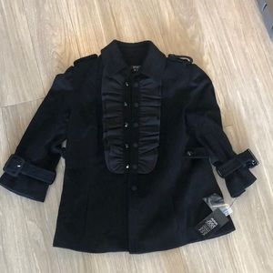 Etcetera Ruffle Sparrow Jacket